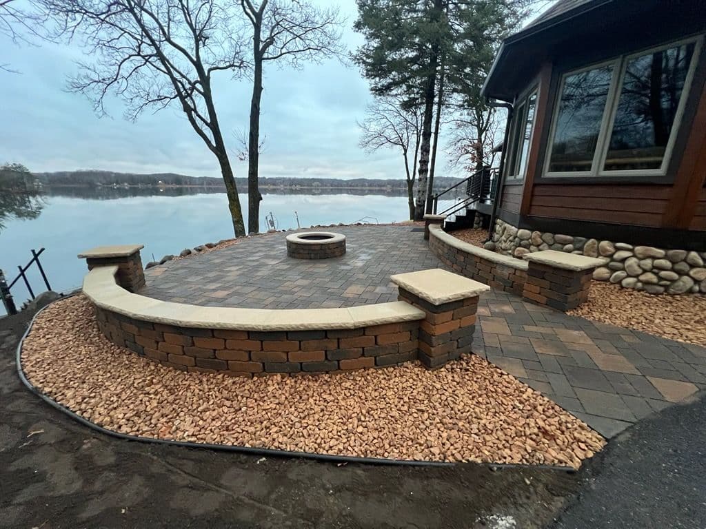 Project Lakeside Patio and Front Porch Renovation image